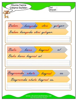 B sesi Çalışma Sayfaları